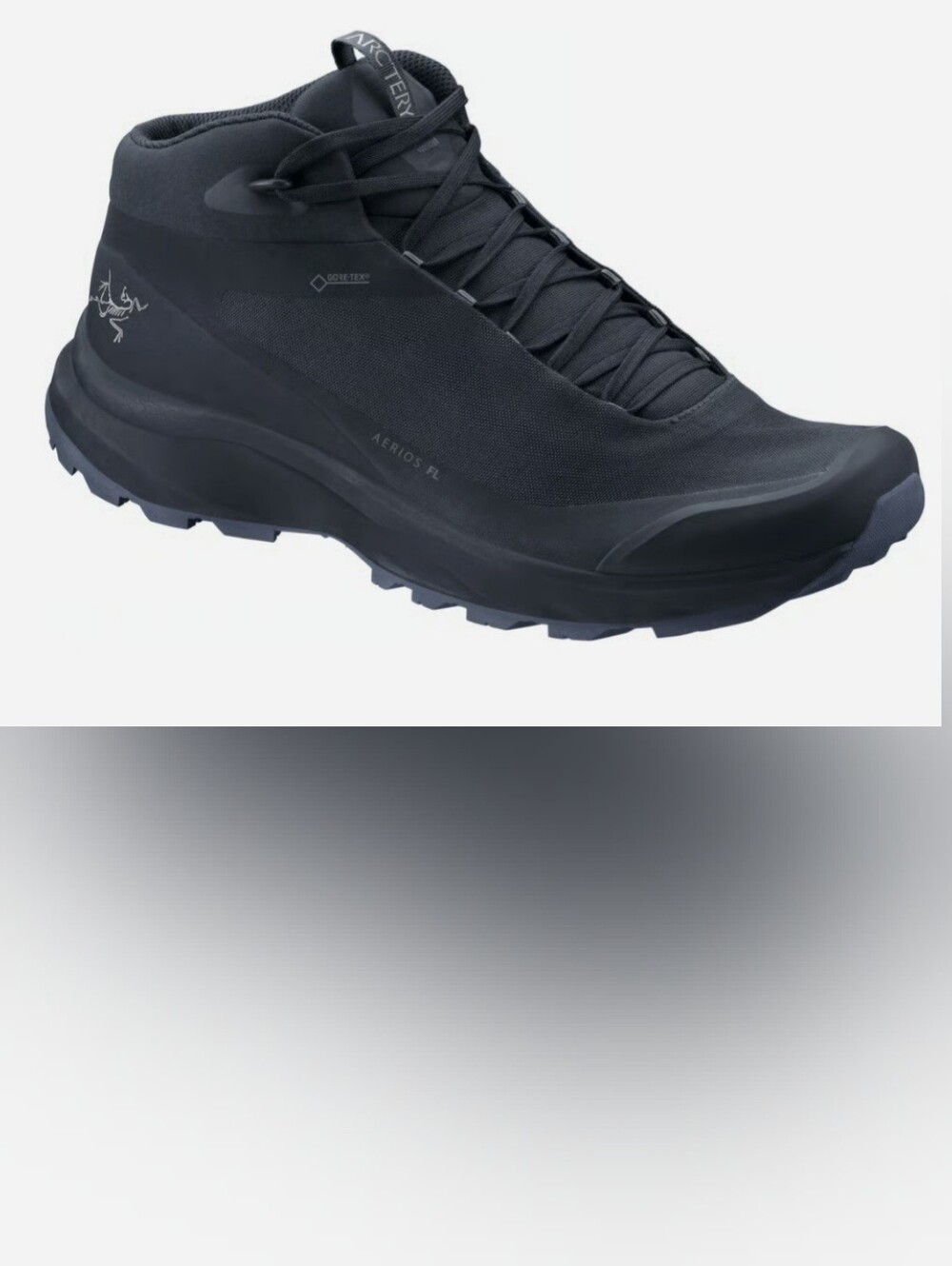 Arc'teryx Men's Black Aerios FL Mid GTX Trail Boot sz 7.5